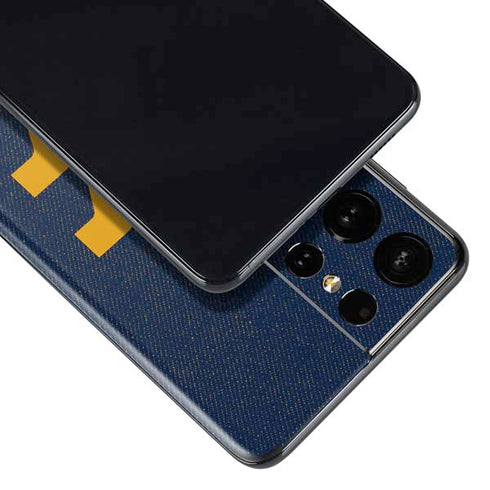 West Virginia University Basketball Galaxy S21 Ultra 5G Skin